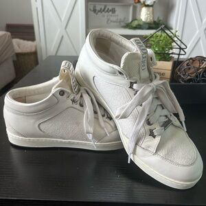 Jimmy Choo Miami Sneakers Size 38.5 or US 8.5